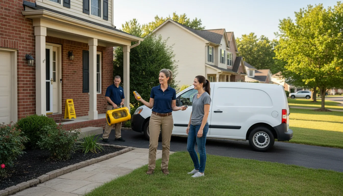 Water restoration image for Mildew Remediation in Crozier, VA